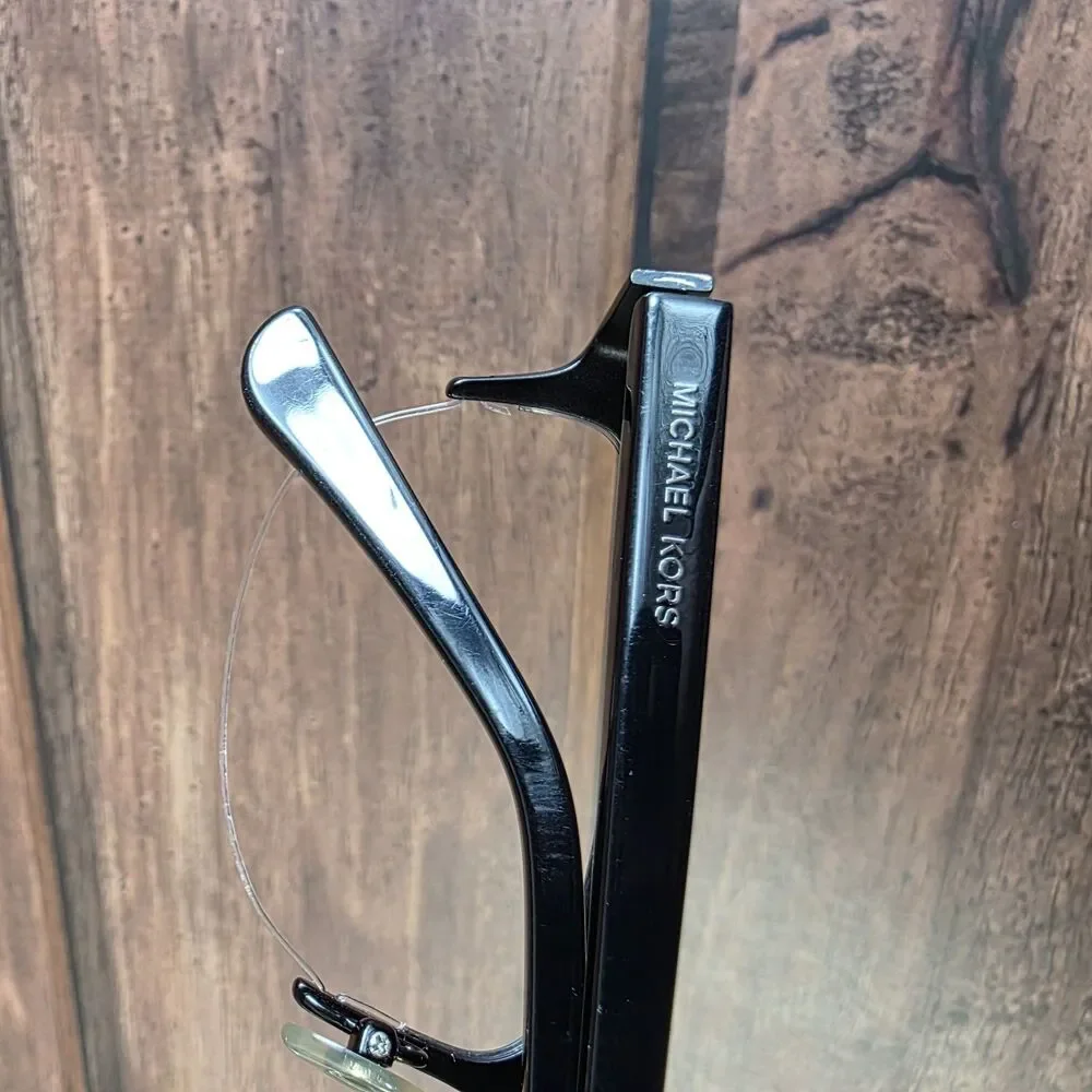 Michael Kors Eyeglasses Mk742M‎ 001 Black Green Half Rim 52-17-140 FRAMES ONLY